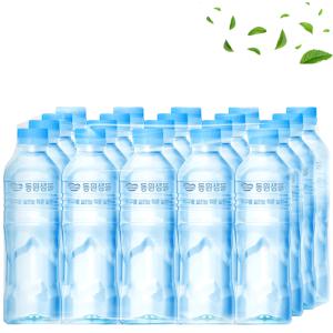 동원샘물 무라벨 500ml x 40병 안전한생수 생수500ML 물500