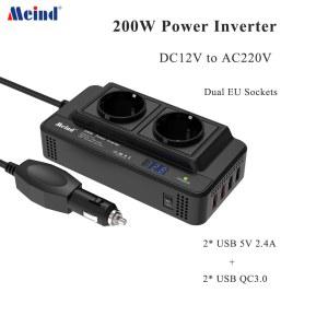 Meind 차량용 인버터 12V 220V 전력 200W