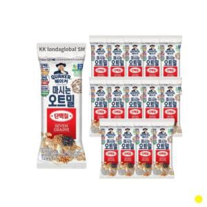 퀘이커 마시는 오트밀 단백질 간식 운동 50g X 20봉