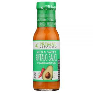 Primal Kitchen Mild  Sweet Buffalo Sauce, Made with Avocado Oil, Whole30, Vegan, Keto Paleo Friendl