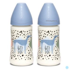 스와비넥스 아기 베이비 PP젖병 270ml 퍼피블루 X2개