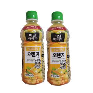 미닛메이드 오리지널 오렌지 주스 350ml PET 페트병 24개