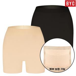 BYC 여성 복부보정 드로즈 팬티 2매입 1105