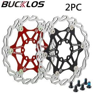 BUCKLOS 자전거 브레이크 로터 MTB 디스크 로드 산악 플로팅 부품 160mm 180mm 203mm 2