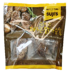 [CO(가공식품(냉장식품))]SUJIS 페퍼콘 닭가슴살 1KG