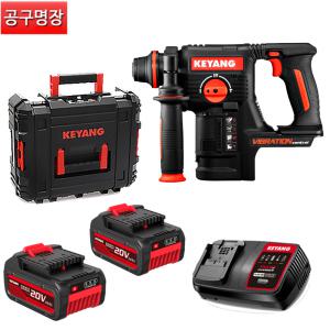 계양 HD20BLH-24T 충전공압햄머드릴 20V 5.0AH 배터리2개 / 공구명장