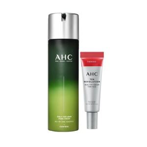 AHC 온리포맨포어프레쉬올인원에센스, 200ml, 1개 + 증정(텐레볼루션아이크림, 7ml, 1개)