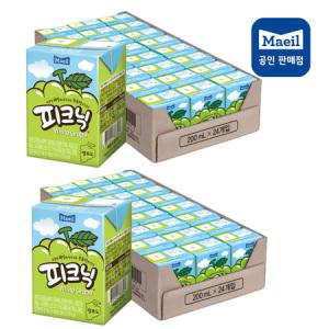 매일유업 피크닉 청포도 200ml 48팩 (24x2)