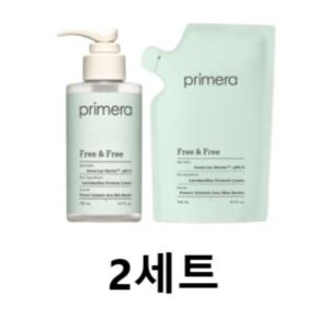 프리메라 후리 앤 후리 145ml + 리필 145ml / 2세트 여성청결제