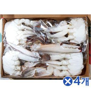 냉동 절단 꽃게 450g 3L x4개 수산물 탕 해물 라면