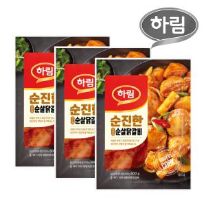 하림 순진한 순살 닭갈비 300g 3봉