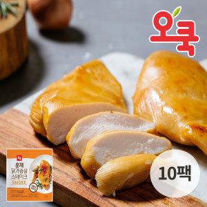 오쿡 훈제 닭가슴살 1kg(100g x10팩)