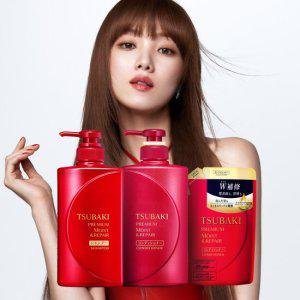 츠바키 모이스트 앤 리페어 2종세트 +컨디셔너 리필 330ml