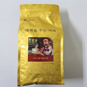 맥널티 헤이즐넛향 분쇄 원두커피 1kg