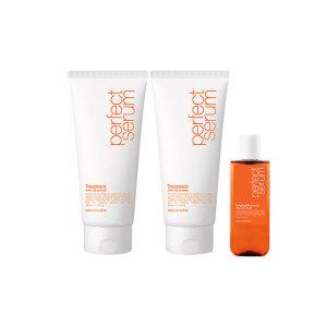 미쟝센 퍼펙트 세럼 트리트먼트, 330ml, 2개 + 세럼 샴푸, 140ml, 1개