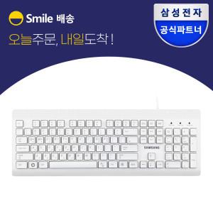 SPA KKA1BUW 유선 화이트키보드 USB연결타입 삼성