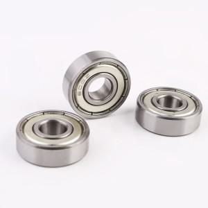 608 Zz 볼 베어링, 금속 이중 차폐 미니어처 딥 그루브 스케이트보드 608Zz, 8mm X 22mm 7mm, 20 팩