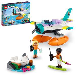 레고 정품 LEGO 프렌즈 Sea Rescue Plane 41752 조립 장난감, 만 6세 이상 여아 및 소년을 위한 창의적인