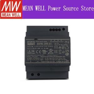 파워서플라이 MEAN WELL HDR-100 가이드 레일 타입 스위칭 전원 공급 장치, 100W DC, 12V, 48V-N