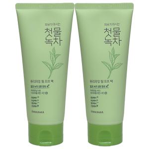 2개)과일나라 첫물녹차 퓨리파잉 필 오프 팩150ml