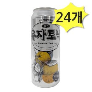 클룹 리얼 유자 토닉 500ml x 24개 캔음료 탄산 하이볼