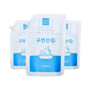 저푸른 초원위에 구연산수 워터 1000ml x3개입