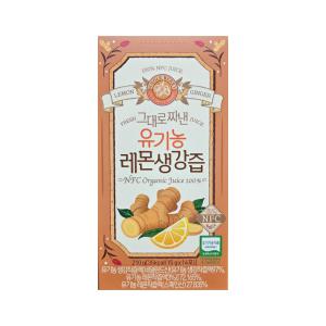 홀베리 그대로 짜낸 유기농 레몬생강즙 15g x 14포 1박스_NS