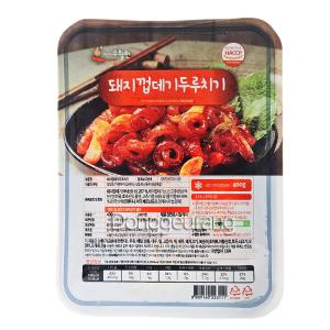 수월한 돼지껍데기 두루치기 400g