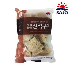 사조 숯불 갈비맛 산적구이 1kg/떡갈비/동그랑땡/반찬