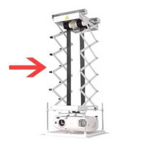 빔프로젝터 전동 리프트 천장 거치대 선반 받침대