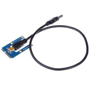 USB 3.0 미니 PCI-E-Pcie PCI 익스프레스 1X-16X 확장기 라이저 카드 어댑터, 비트코인 채굴용 익스텐션 케이블