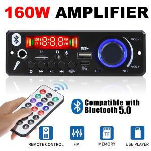 플레이어 150W, 모듈, MP3 디코더 오디오 FM 라디오 마이크 보드, TF 12V USB 5.0 앰프 DIY 통화, 자동차 1