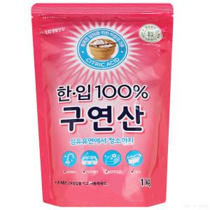 엘지생활건강 한입 구연산 세정제 1kg 1개