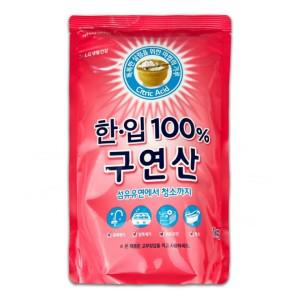 한입 찌든때제거 세제 과탄산소다 베이킹소다 세탁보조제 빨레세제 빨래 100%구연산 1KG-D구연산