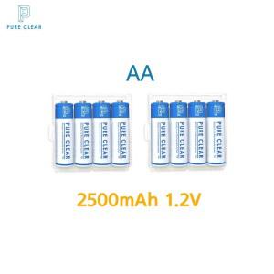 퓨어클리어 AA 충전지 2500mAh 8알 AA 배터리