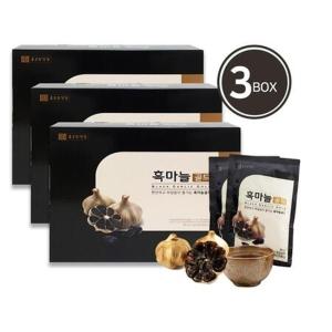 종근당건강 흑마늘 골드 80ml x 60포 3박스 정품 흙마늘 건강즙