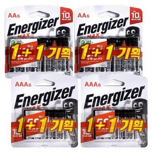 Energizer 에너자이저 건전지 AA사이즈 6+6 x2개 + AAA사이즈 6+6 x2개