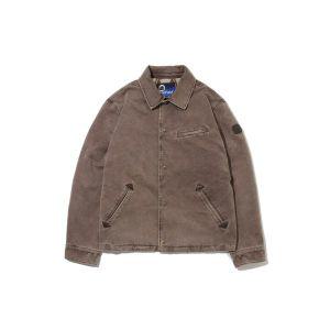 펜필드 PENFIELD FADED COTTON DESTROYED JACKET BROWN_FQ3WJ15U