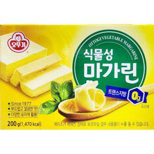 마가린(식물성 오뚜기 200g)X4