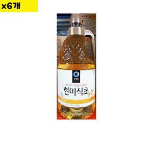 대상 식자재 식재료 유통 도매 현미식초 대상 1.8L x6개