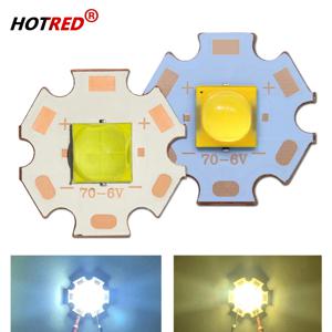 LED 고출력 7070 칩 세라믹 브래킷 비드, 손전등 헤드라이트 서치라이트, XHP70.2, XHP50.2, DC3V, 6V, 12V, 20W, 40W