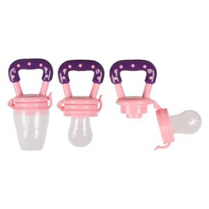 핑크 컬러 실리콘 과일 젖꼭지 & Teether