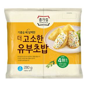 청정원 더 고소한 유부초밥 280g