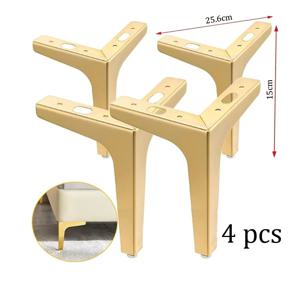 DIY 교체 소파 발, 가구용 금속 다리, 현대 삼각형 발, 캐비닛 소파 의자, 헤비 듀티 캐비닛 소파 다리, 4 개