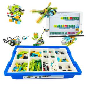 WeDo 2.0 교육 기능 부품 호환 45300 코어 세트 빌딩 블록, DIY 장난감, 크리스마스 선물