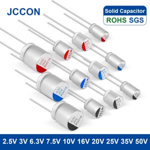 솔리드 커패시터 마더보드, 그래픽 카드, 솔리드 커패시터, 2.5V, 3V, 6.3V, 7.5V, 10V, 16V, 20V, 25V, 35V, 50V, 100UF, 270UF, 470UF, 10PCs