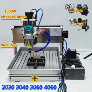 LYF2030 3040 3060 4060 CNC 조각 기계, 1500W 3 축 4 축 5 축 CNC 우드 라우터, 조각 드릴링 및 밀링 머신