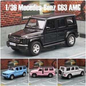 1/36 메르세데스 벤츠 G63 G 클래스 장난감 자동차 모델, RMZ 시티 SUV 스포츠 다이캐스트 미니어처 풀백 컬렉션, 남아용 선물