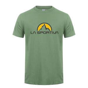 La Sportiva 남성용 반팔 티셔츠, 빠른 건조, 재미있는 티셔츠, 크루넥, 통기성, 편안한 상의, 여름 신상