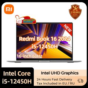 샤오미 레드미북 노트북 2024, 16 인텔 코어 i5-12450H, 인텔 UHD 그래픽, 16GB DDR5 + 1TB/512G SSD, 16 인치, 60Hz 노트북 PC